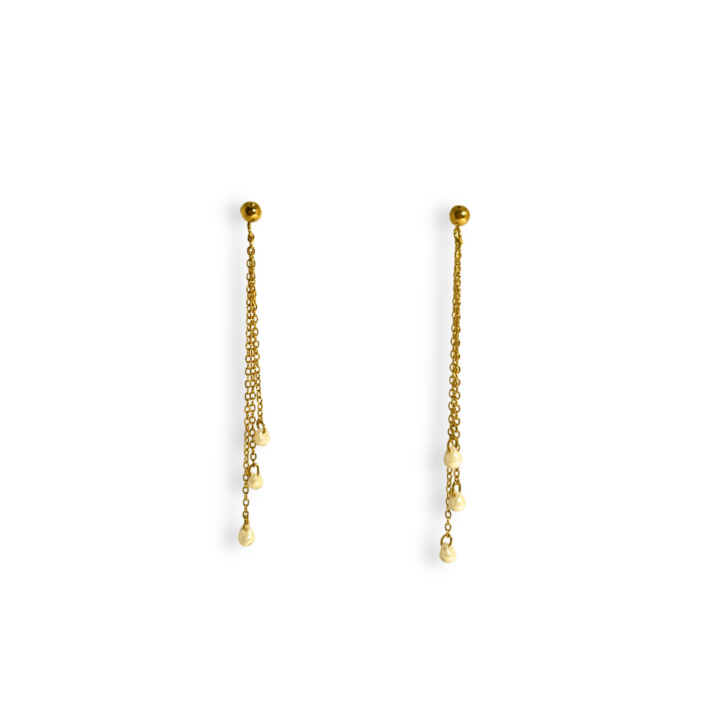 Boucles d’oreilles Neige