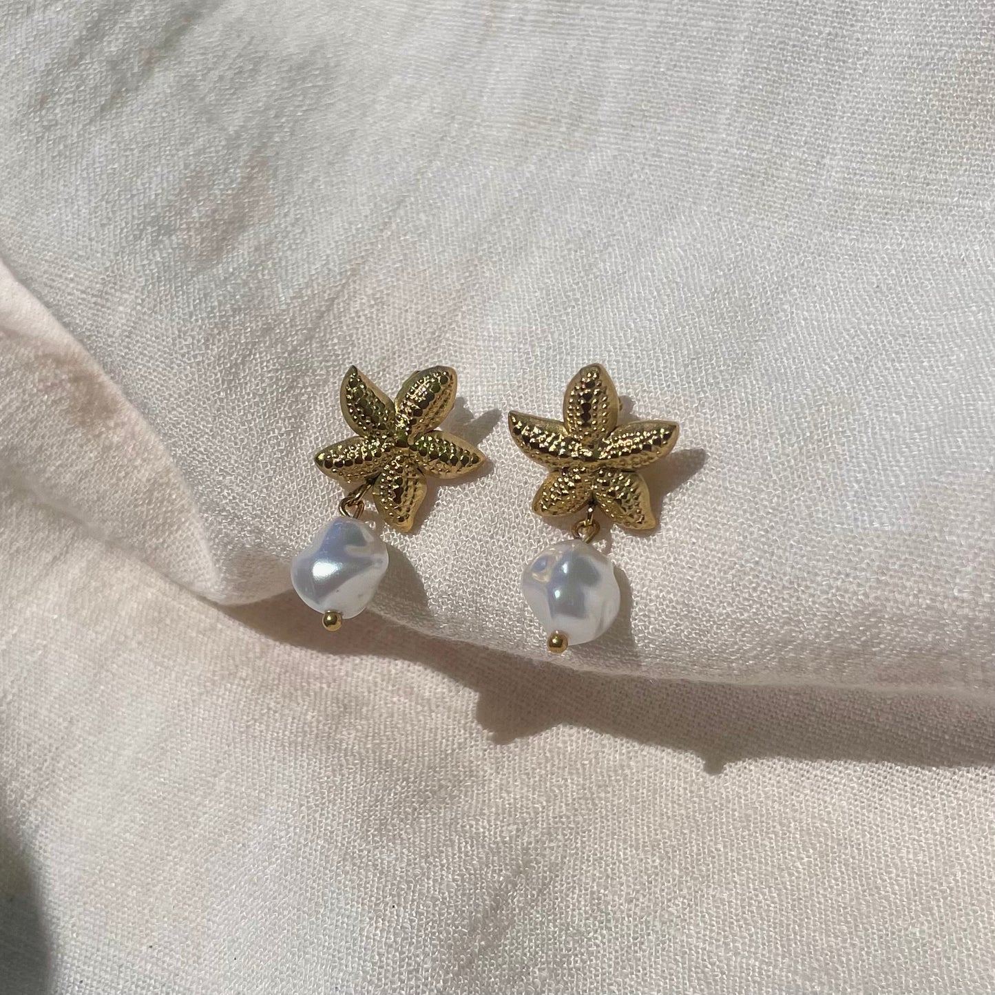 Boucles d’oreilles Camélia