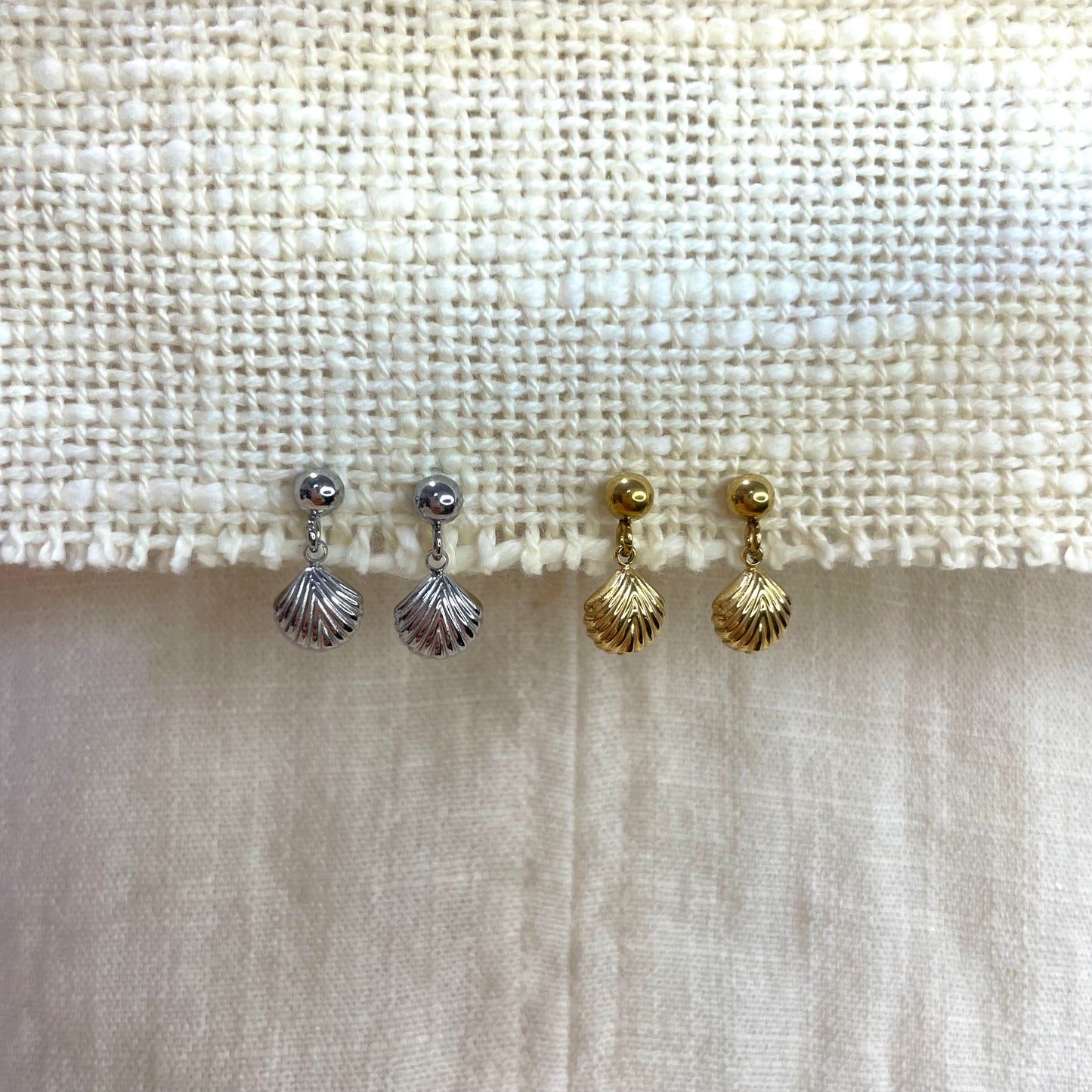 Boucles d’oreilles Coquillages