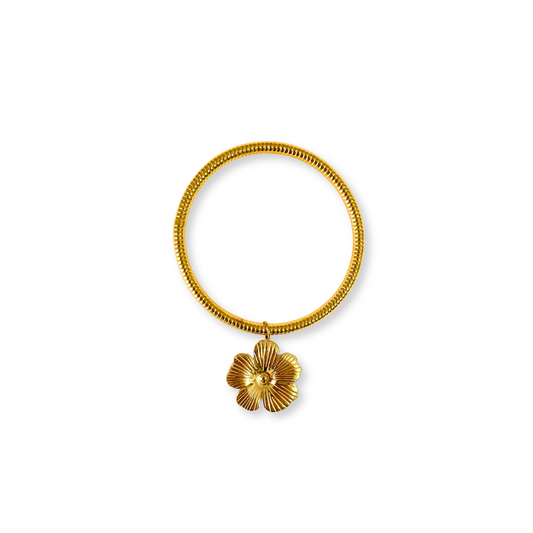 Bracelet jonc Fleur