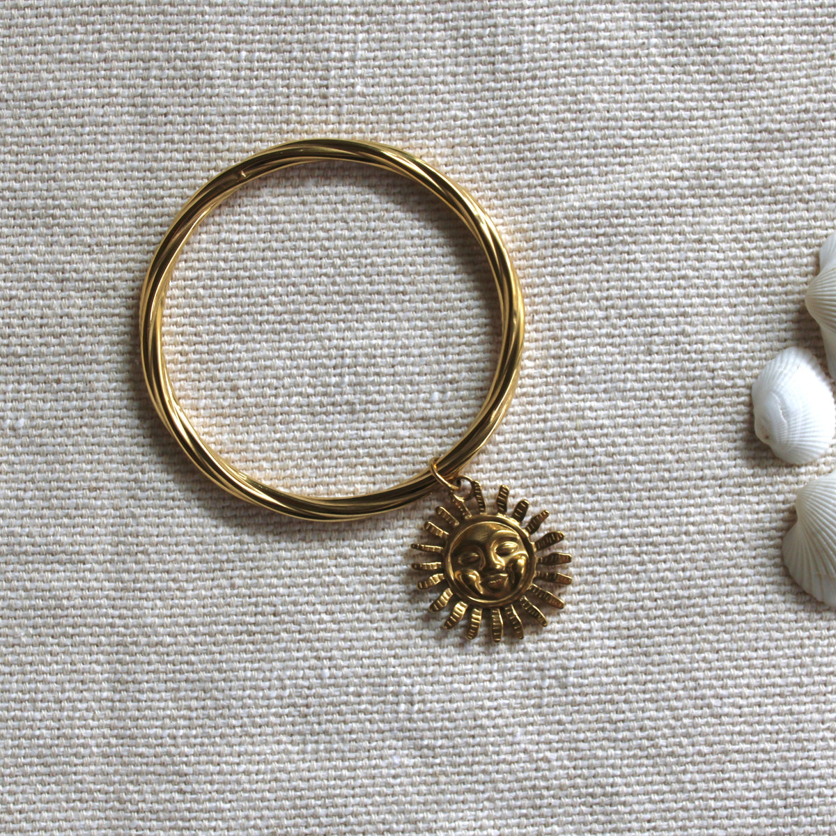 Bracelet jonc Soleil