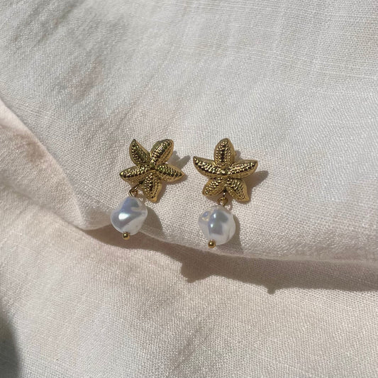 Boucles d’oreilles Camélia