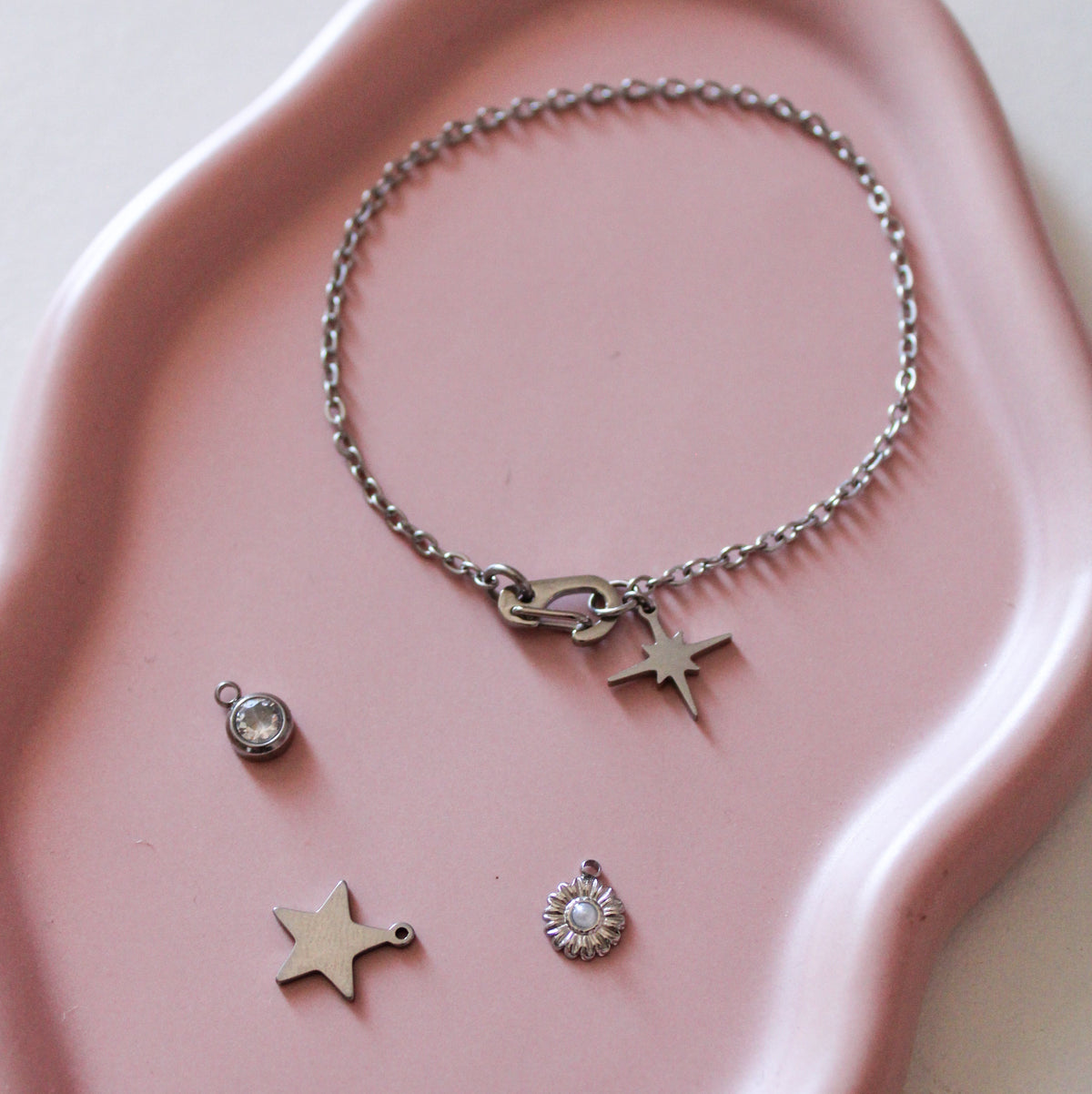 Bracelet personnalisable Amaya - Argent