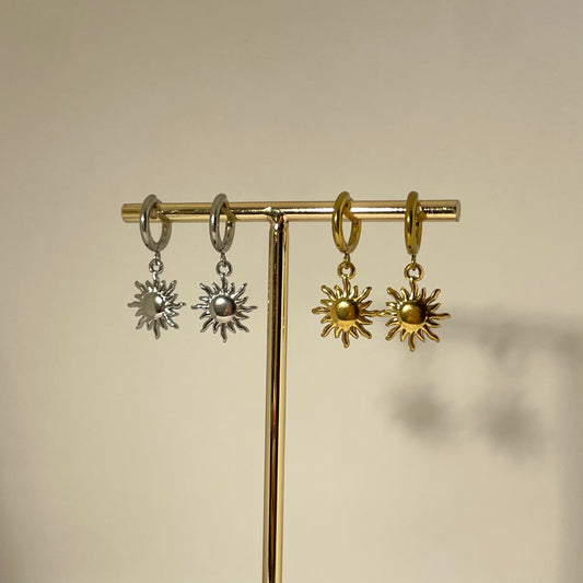 Boucles d’oreilles Soleil