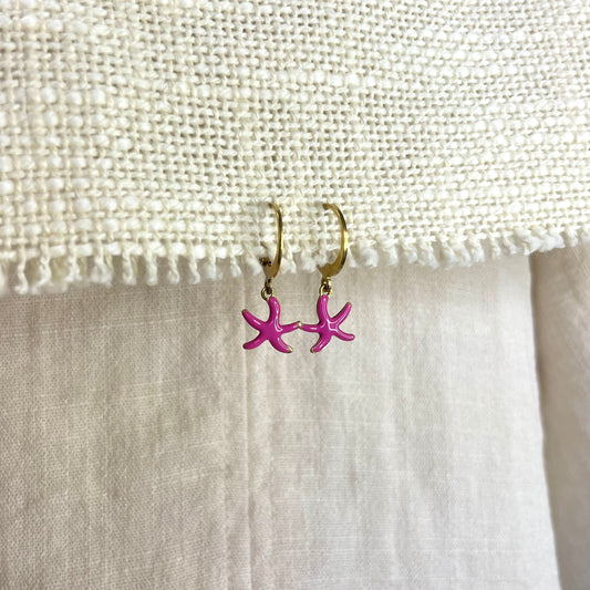 Boucles d’oreilles Étoiles de mer