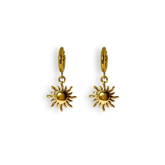 Boucles d’oreilles Soleil
