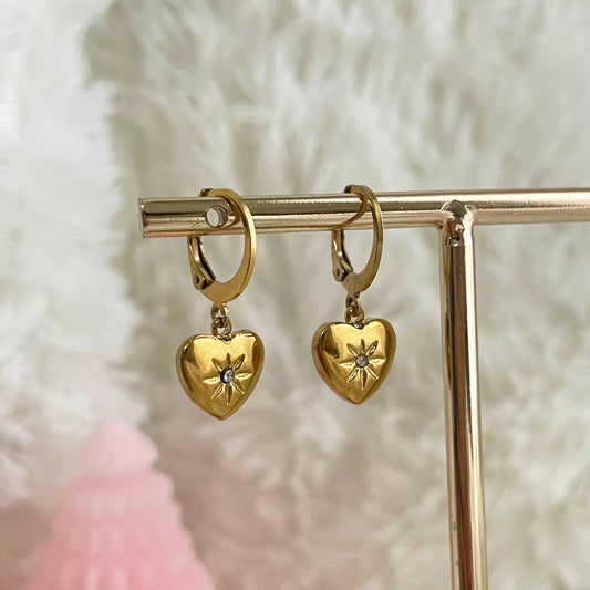 Boucles d’oreilles Cœur