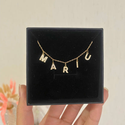 Collier Prénom Strass